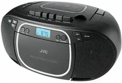 JVC RC-E451B Bluetooth Czarny Radiomagnetofon CD