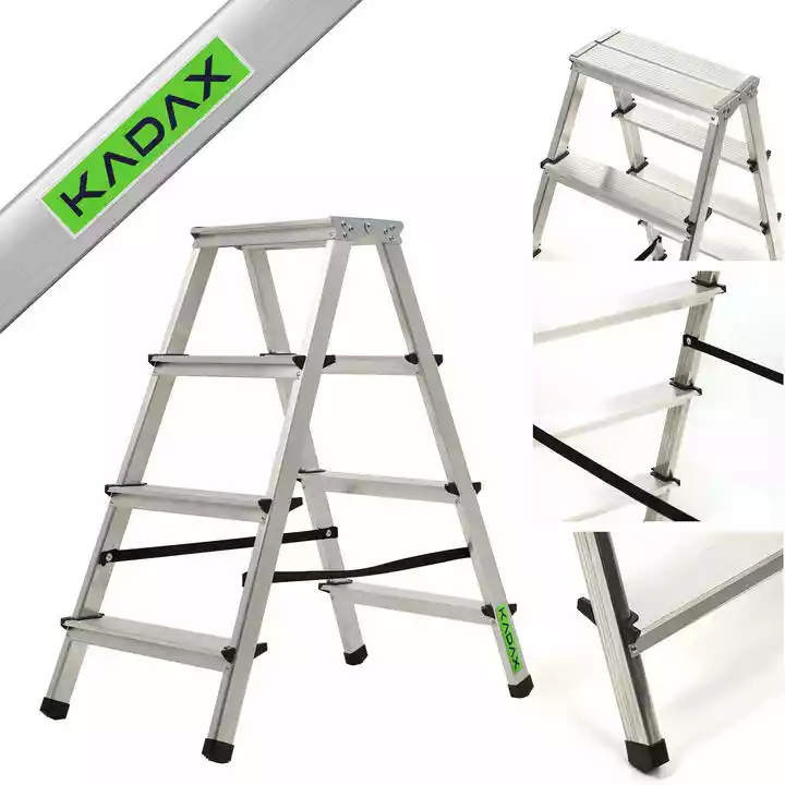 Kadax Drabina Drabinka Domowa 2x4 Dwustronna 125kg