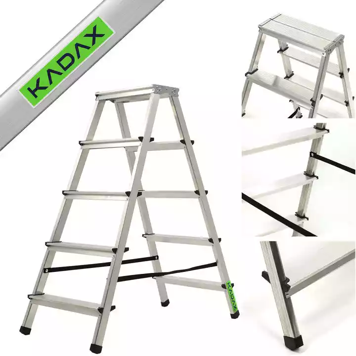 Kadax Drabina Drabinka Domowa 2x5 Dwustronna 125kg