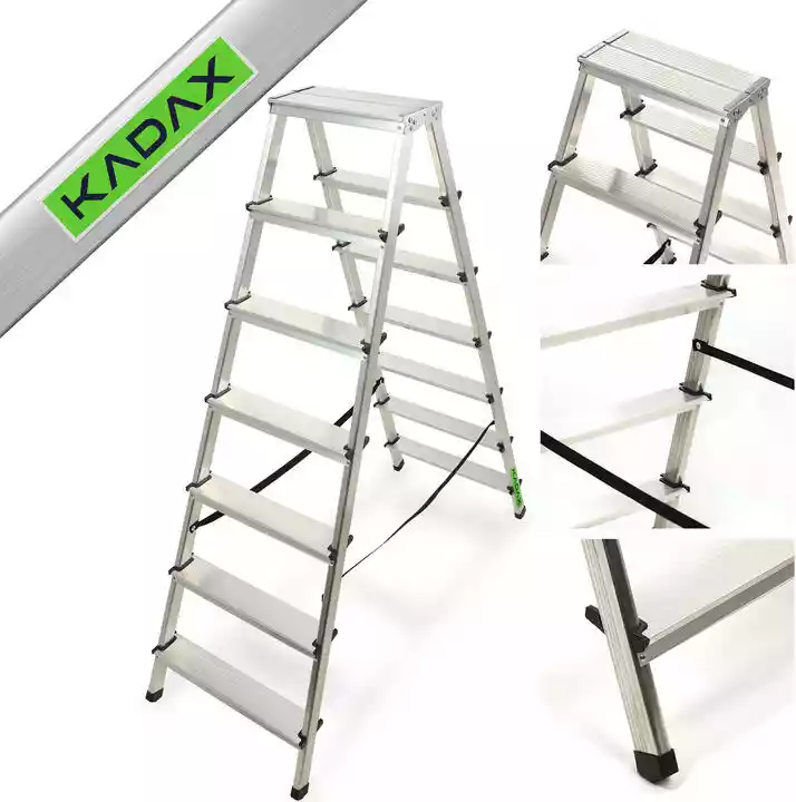 Kadax Drabina Drabinka Domowa 2x7 Dwustronna 125kg