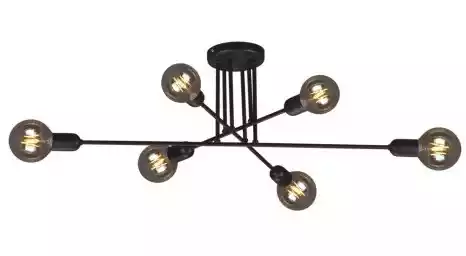 Kaja Lampa sufitowa SITYA BLACK K-4383