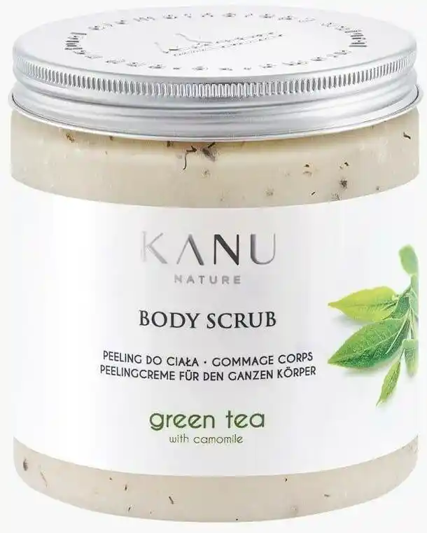 Kanu Nature Peeling zielona herbata z rumiankiem 350g