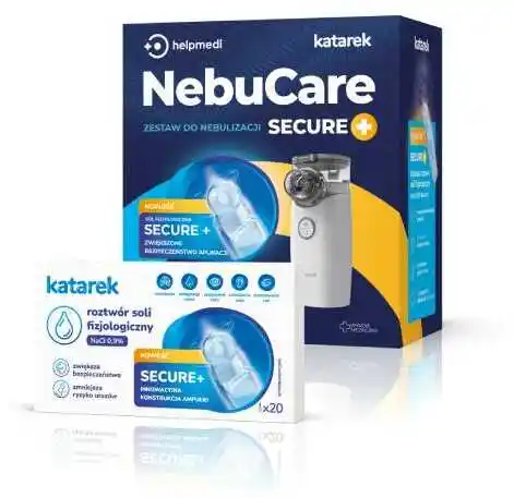 KATAREK NebuCare Secure+ zestaw do nebulizacji