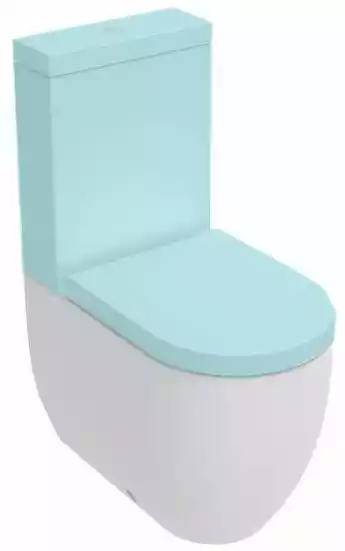 Kerasan FLO WC miska kompaktowa 36x43x60cm, dolny/tylny odpływ 311701