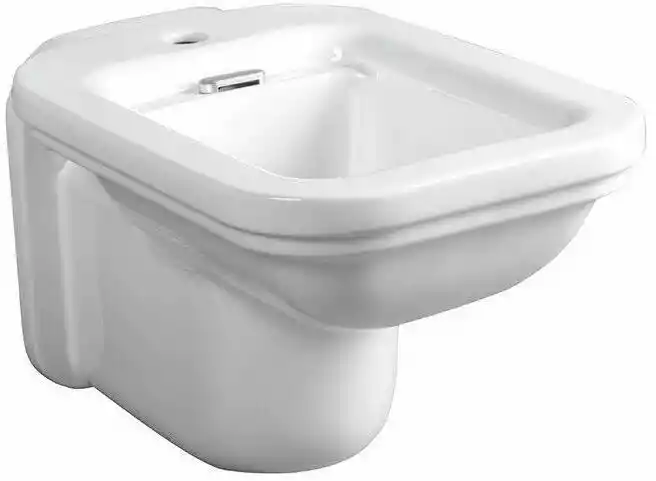 Kerasan Waldorf Bidet podwieszany 55x37 cm biały/chrom 4125K1