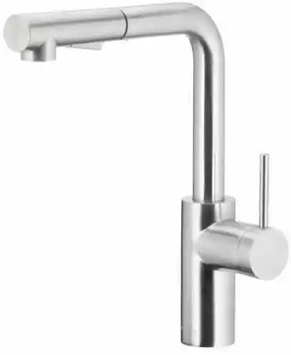 Kfa Armatura Arura Duero Basic 6623-110-22 Inox Stal szlachetna Bateria kuchenna