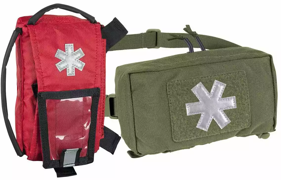 Kieszeń medyczna Helikon Modular Individual Med Kit Pouch cordura oliwkowa