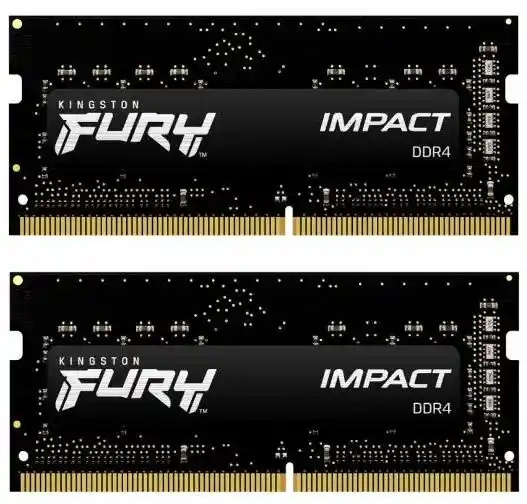 Kingston 16GB 2x8GB 2666MHz DDR4 CL15 Sodimm Fury Impact KF426S15IBK2/16