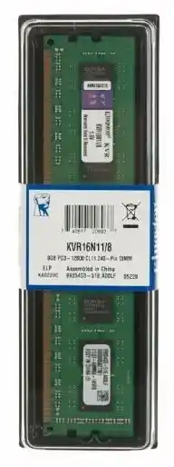 Kingston DDR3 8GB 1600 CL11 Pamięć RAM KVR16N11/8