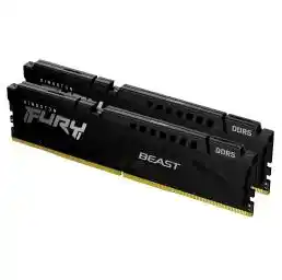 Kingston Fury Beast DDR5 32GB 2 x 16GB 6000 CL40 Czarny Pamięć RAM KF560C40BBK2-32