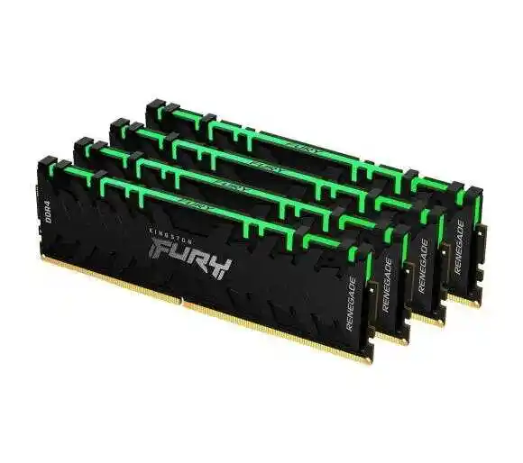 Kingston Fury FURY Renegade RGB 32GB 4 x 8GB 3600 Czarny Pamięć RAM KF436C16RBAK4/32