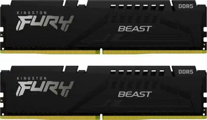 Kingston Pamięć DDR5 Fury Beast Black 64GB 2x32GB /5600 CL36 KF556C36BBEK2-64