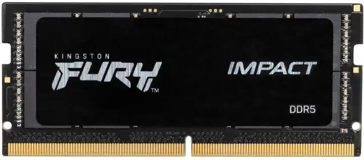 Kingston Pamięć FURY Impact SODIMM 32GB 2x16GB DDR5 4800 CL38 KF548S38IBK2-32