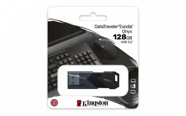 Kingston Pendrive 128GB Exodia Onyx USB 3,2 Gen1