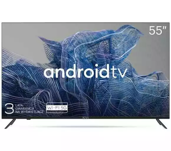 KIVI 55U740NB LED 4K Android TV HDMI 2.1 DVB-T2 Telewizor LED 55 cali