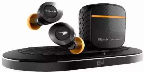 Klipsch T5 II True Wireless ANC McLaren Edition Dokanałowe Bluetooth 5.0 Czarny Słuchawki bezprzewodowe