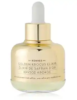 Korres Golden Krocus Ageless Saffron Elixir eliksir piękności z szafranem 30ml