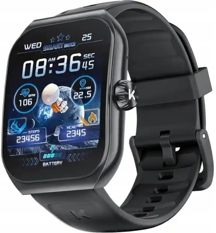 Kumi Smartwatch KU7 czarny