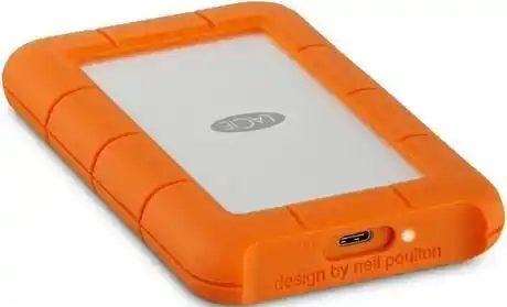 Lacie Rugged 4TB USB 3.1 Typ C Pomarańczowy Dysk twardy