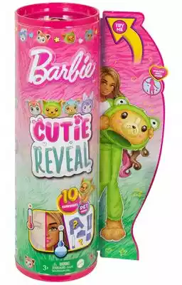 Lalka Barbie Cutie Reveal Piesek-Żaba HRK24