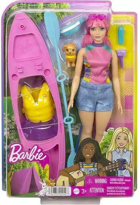 Lalka Barbie Daisy na kempingu HDF75