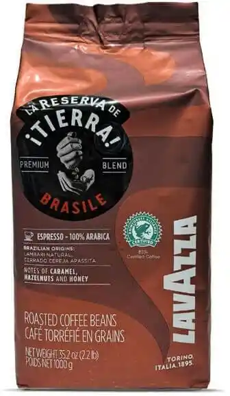 Lavazza Tierra Brasile 100 procent 1kg kawa ziarnista