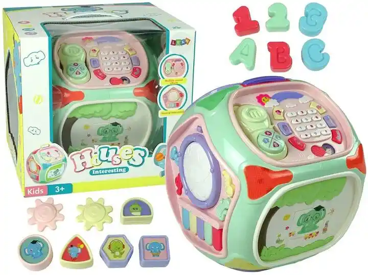 Leantoys Interaktywny Sorter Telefon Nauka Kształtów 5403