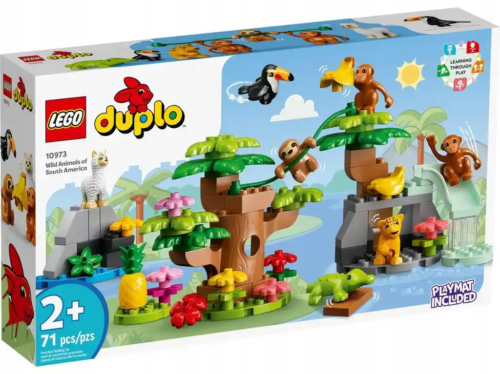 Lego Duplo 10973 - dzikie zwierzęta Ameryki Południowej