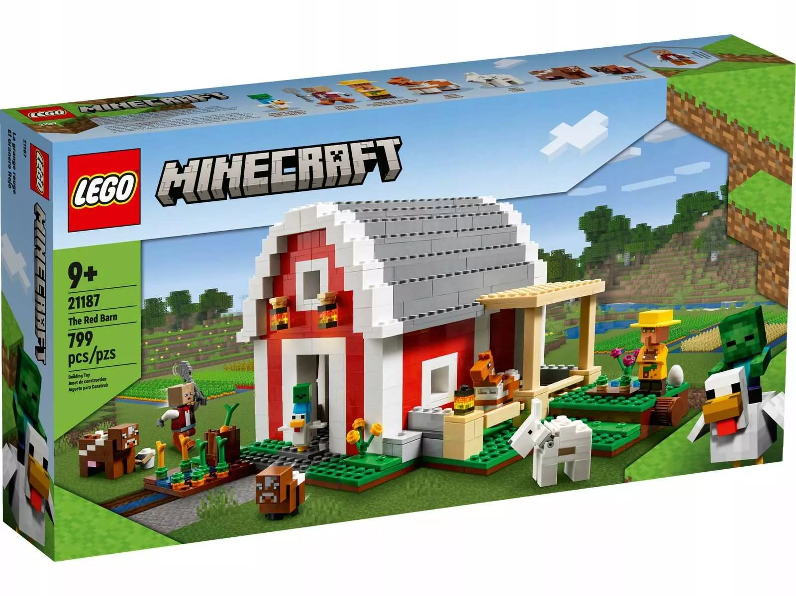 Lego Minecraft 21187, Czerwona stodoła