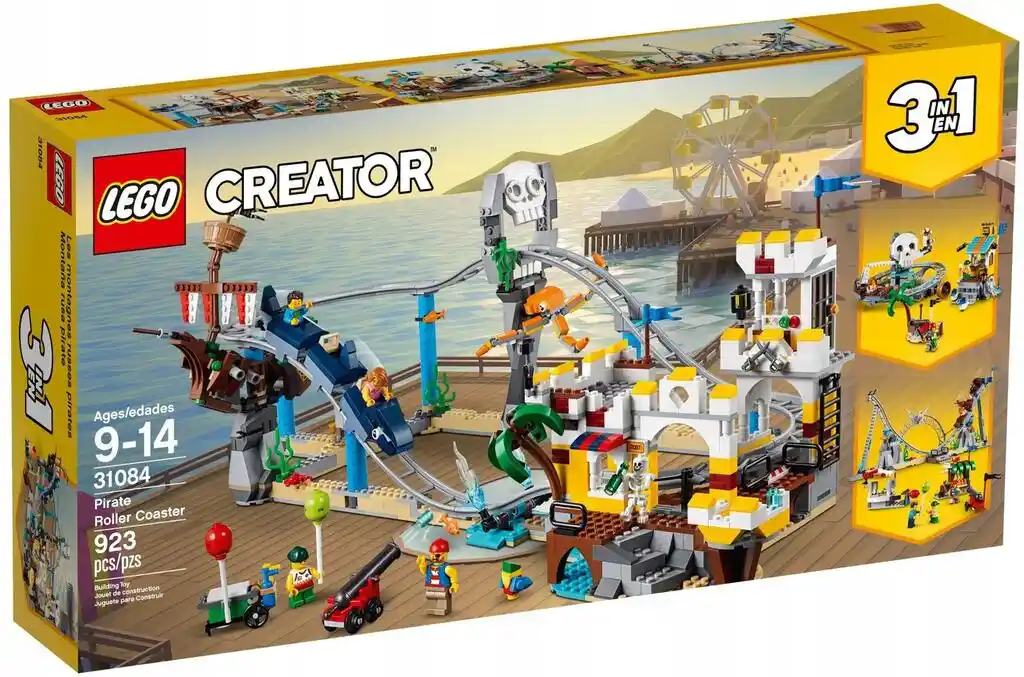 Lego Creator 31084, Piracka kolejka górska