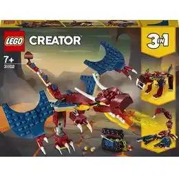 Lego Creator 31102, Smok ognia