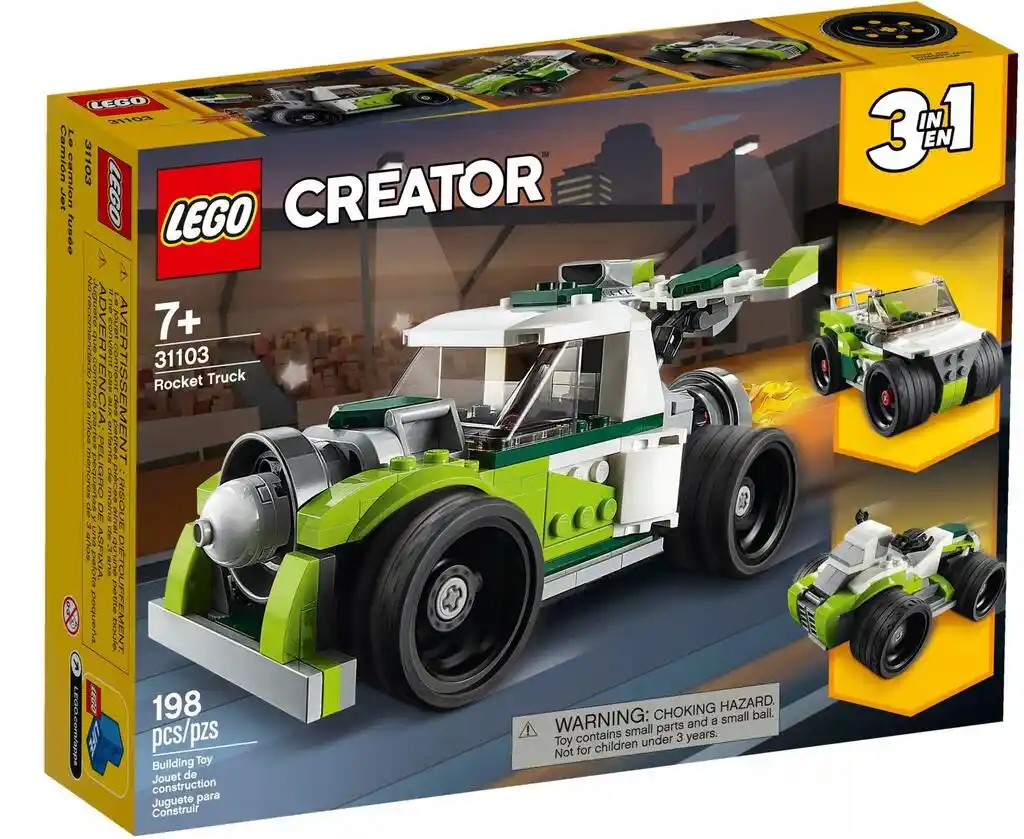 Lego Creator 31103, Rakietowy samochód