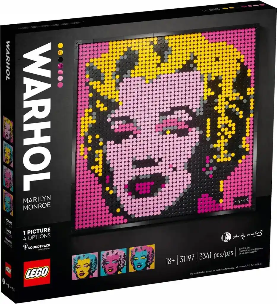 Lego Art 31197 — Andy Warhol's Marilyn Monroe