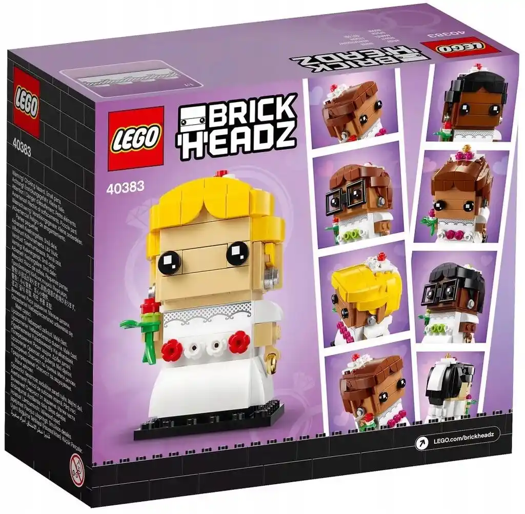 Lego BrickHeadz 40383 — Panna Młoda