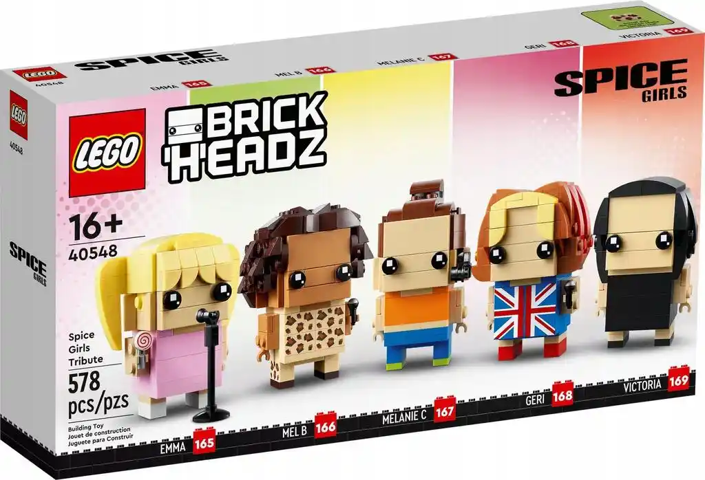 Lego BrickHeadz 40548 — Hołd dla Spice Girls