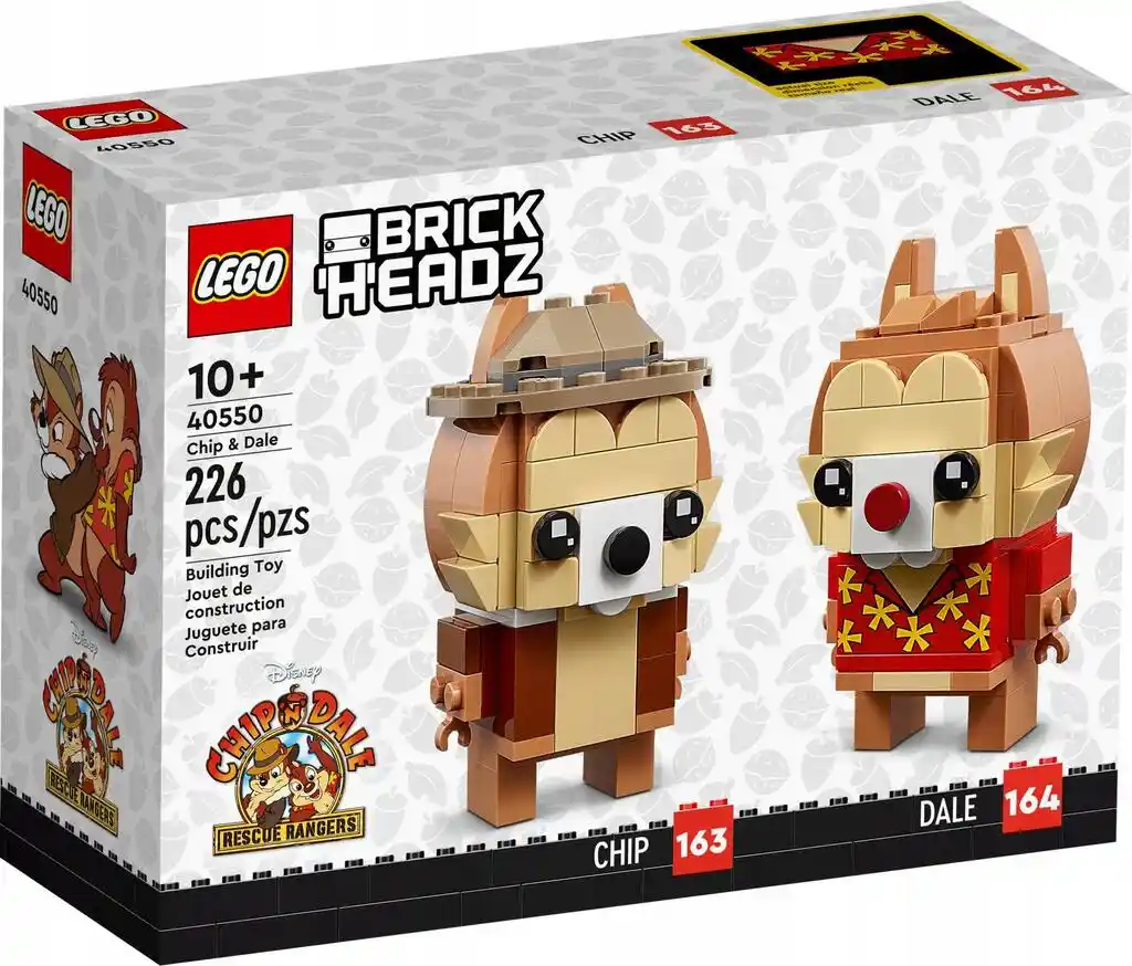 Lego BrickHeadz 40550 — Chip i Dale