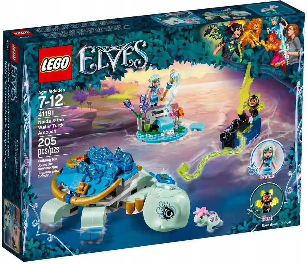 Lego Elves 41191 — Naida i zasadzka na żółwia wody