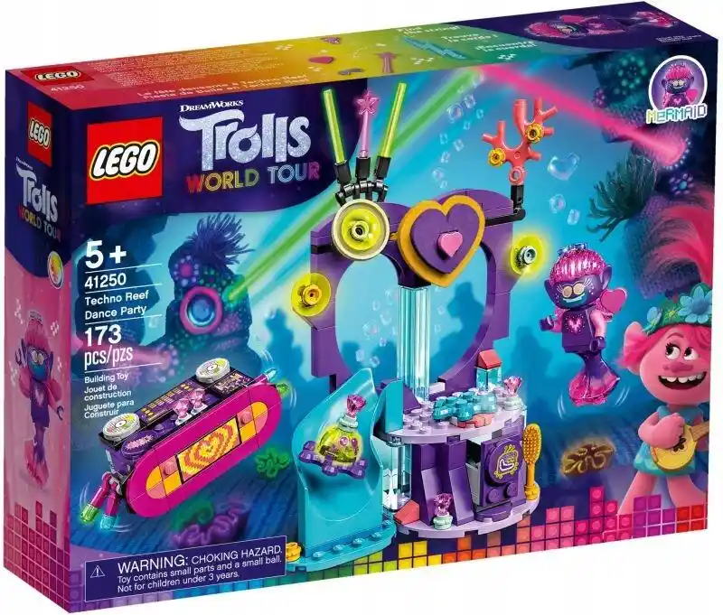 Lego Trolls 41250 — Impreza techno na rafie