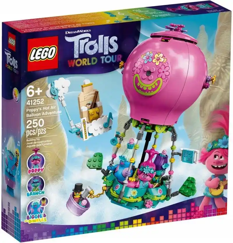 Lego Trolls 41252 — Przygoda Poppy w balonie