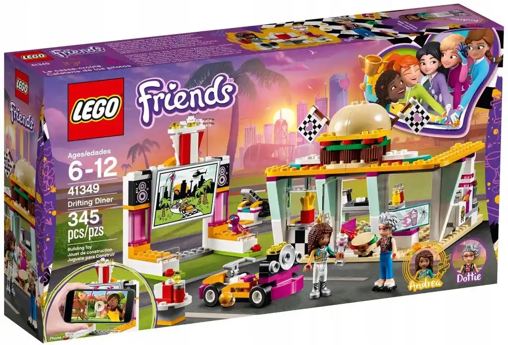 Lego Friends 41349 — Wyścigowa restauracja