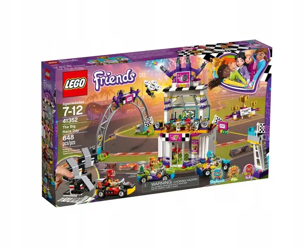 Lego Friends 41352 — Dzień wielkiego wyścigu