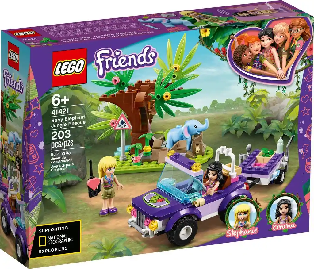 Lego Friends 41421 — Na ratunek słoniątku