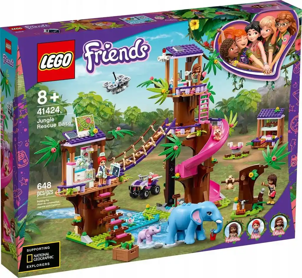 Lego Friends 41424 — Baza ratownicza