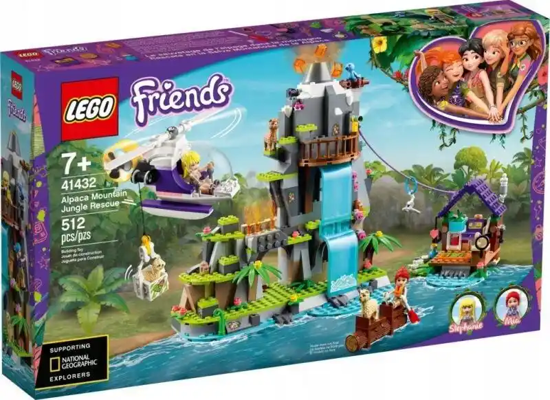 Lego Friends 41432 — Na ratunek alpakom