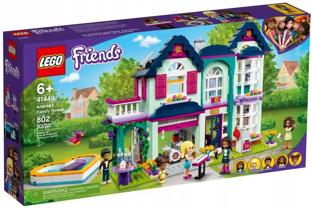 Lego Friends 41449 - dom rodzinny Andrei