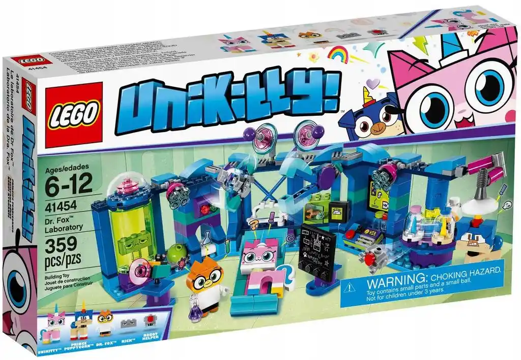 Lego Unikitty 41454 — Laboratorium dr Lisiczki