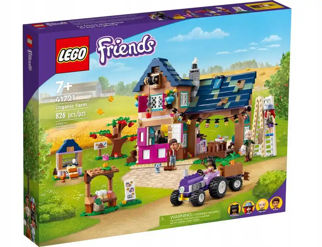 Lego Friends 41721 — Ekologiczna farma