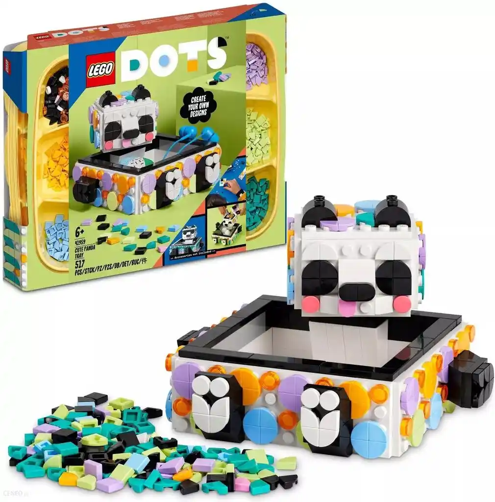 Lego Dots 41959 — Pojemnik z uroczą pandą