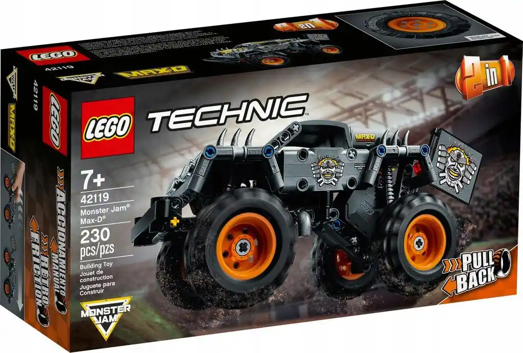 Lego Technic 42119 — Monster Jam Max-D