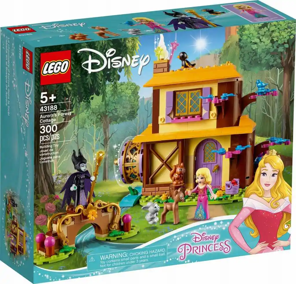 Lego Disney 43188 — Leśna chatka Aurory